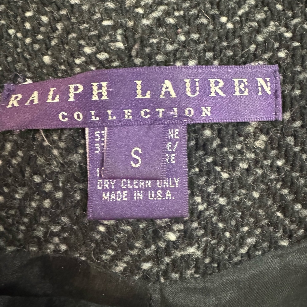 RALPH LAUREN Collection Purple Label Blazer Jacket Size Small Made In USA Flaws - Picture 6 of 11